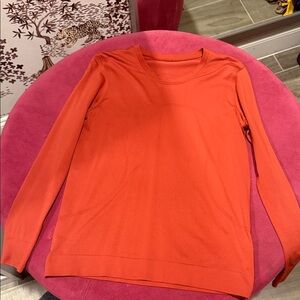 lululemon athletica Long Sleeve Tee - Burnt Orange